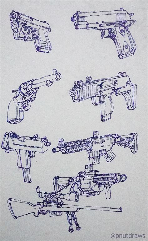 mudding gun Drawing|r/gundrawing .